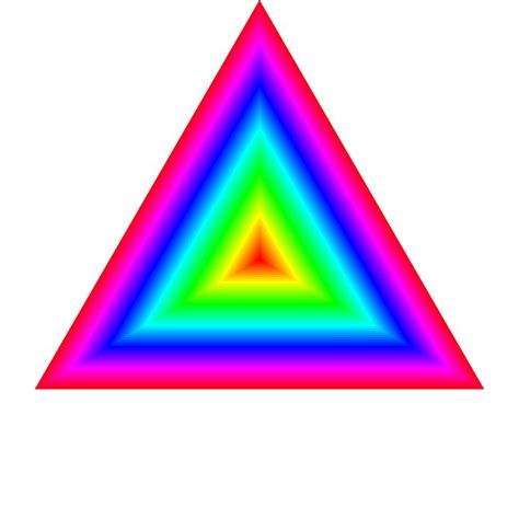 Rainbow Triangle Tunnel By 10binary On Deviantart Rainbow Triangle