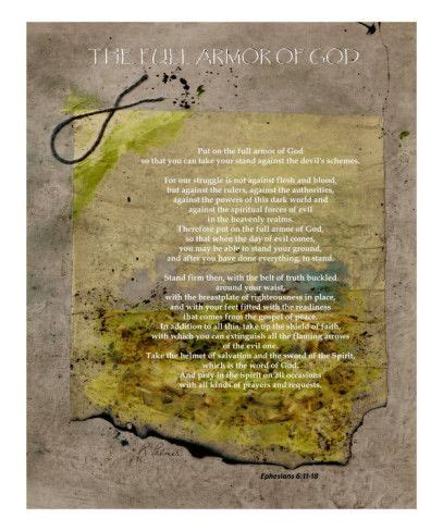 The Full Armor Of God Posters Ruth Palmer Allposters Com God