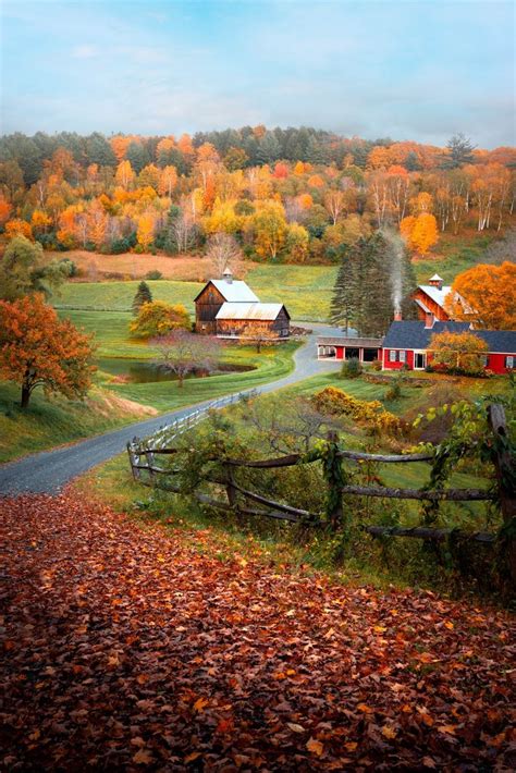 The Ultimate New England Fall Road Trip Itinerary Живописные пейзажи