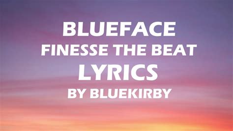 Blueface Finnese The Beat Lyrics Youtube