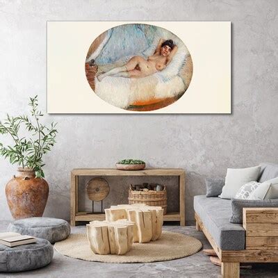 Nude Woman On A Bed Of Van Gogh Canvas Print Coloraydecor Com