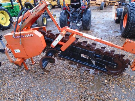 Kubota 5550a Trencher Online Auctions