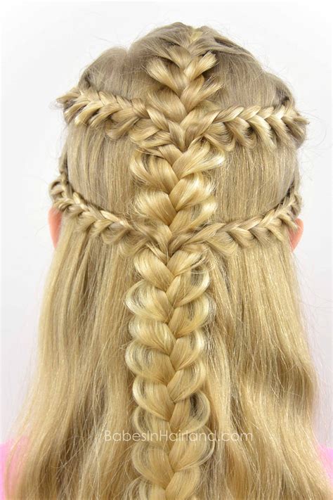 At least six dutch braids are woven around the head with considerable space. Viking Braids - Babes In Hairland