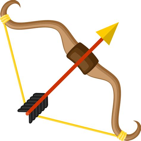 Bow And Arrow Vector Png