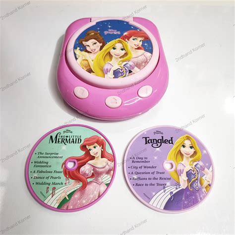 Preloved Disney Princess Cd Player Hobbies And Toys Toys And Games On