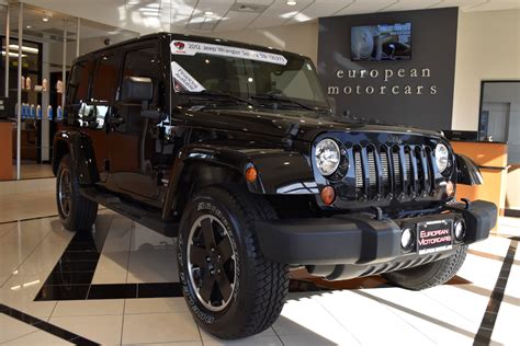 Though heated leather seats and automatic climate control are now. 2012 Jeep Wrangler Unlimited Sahara Altitude for sale near ...