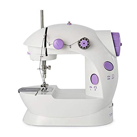 Portable Sewing Machine Mini Adjustable Electric 2-Speed Double Thread ...