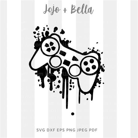Gamer Svg Playstation A Cut File For Cricut And Silhouette Jojo