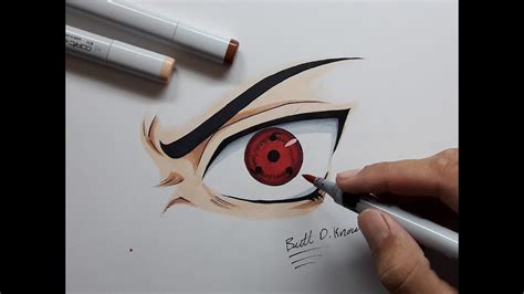 How To Draw Sasuke Sharingan