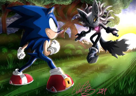 Artstation Fan Art Sonic Vs Infinite