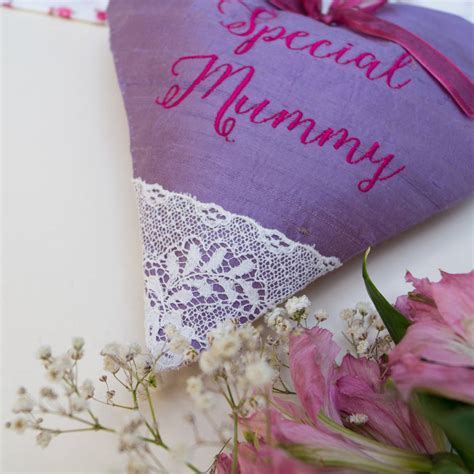 Silk Lavender Heart By Tuppenny House Designs