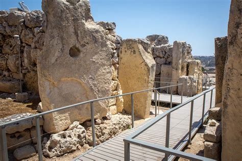 The Ancient Ggantija Temples On Gozo Malta