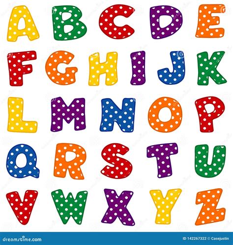 Individual Colorful Alphabet Letters Printable Customize And Print