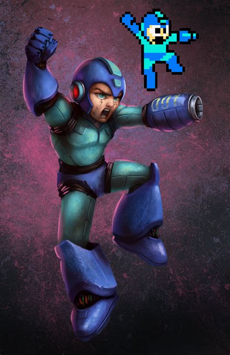 Mega Man Newres By Jonwing On Newgrounds