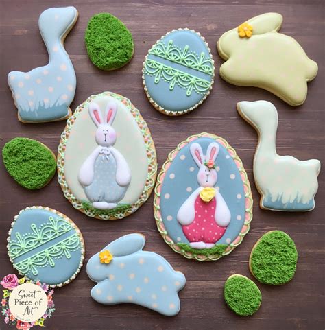 Easter Cookies Decorated With Royal Icing Decorated Easter Cookies