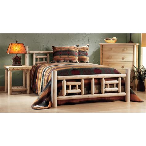 The authority in rustic log furniture. Rustic Natural Cedar Furniture Company® Cedar Log Side ...