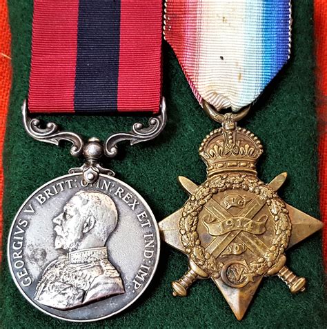 Sold Price Ww1 British Army Distinguished Conduct Medal And 1914 Star