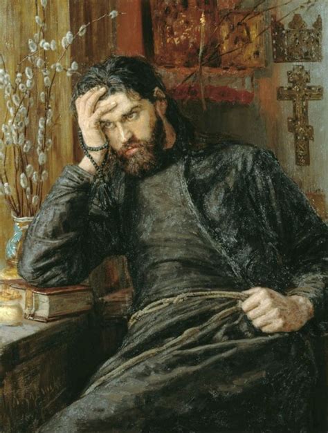 Monk Inok Konstantin Savitsky Russian Painting Russian Art Figure