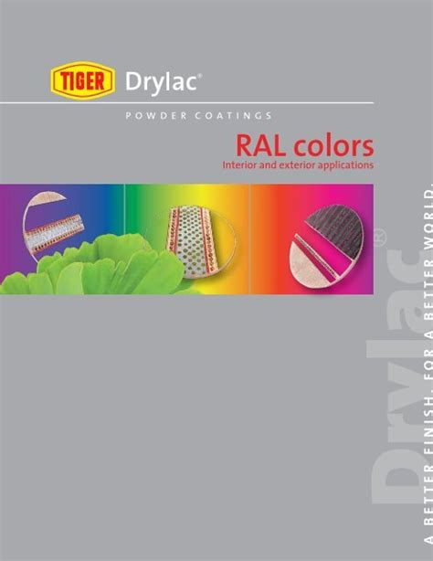 Tiger Drylac Powder Coatings Ral Colors Signal Control Products