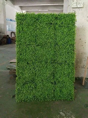 Plastic Green Artificial Grass Wall For Decoration At Rs 55square