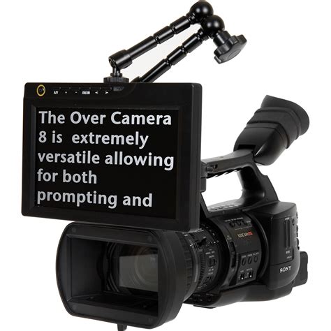 Prompter People Ultralight Over Camera 8 Teleprompter Ul Oc8 Bandh