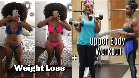 You may think this demands many exercises to address them all. My Weight Loss Journey/ Upper Body Workout with my ...