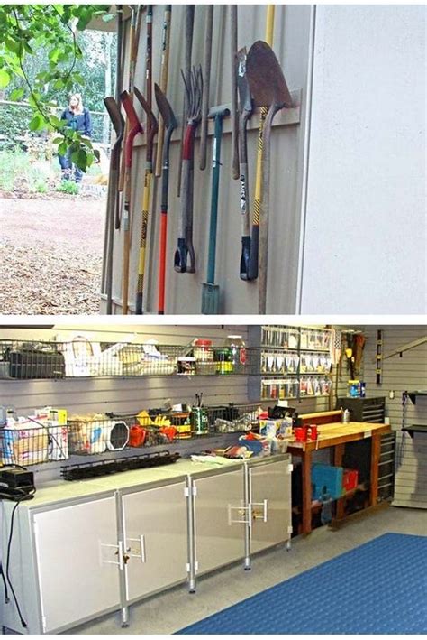 Ladder Storage Ideas In Garage And Bike Storage Solutions In Garage