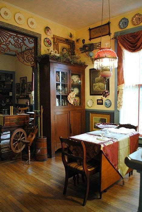 Victorian Farmhouse Kitchen With Images Victorian Interior Dining