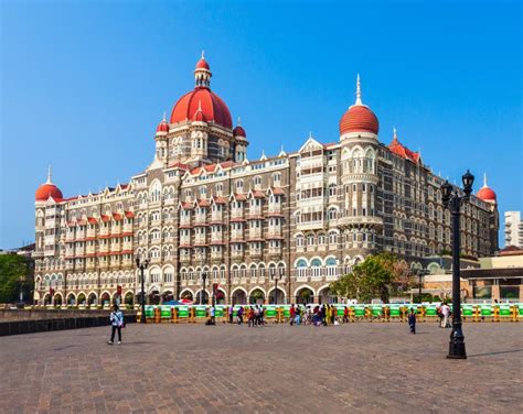 Taj Mahal Palace Hotel In Mumbai Editorial Image Image Of Harbor