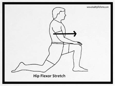Hip Flexor Stretch A Healthy Life For Me