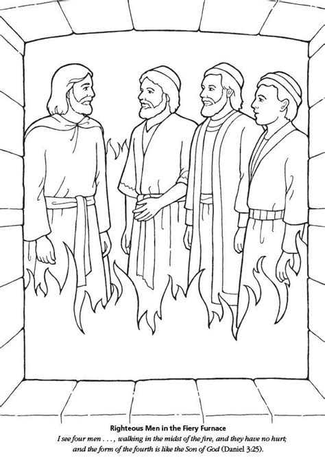 (or if doing the lessons at home, use it later in the week as a refresher). shadrach-meshach-and-abednego-coloring-pages | Sunday ...