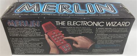 Merlin The Electronic Wizard Handheld Game Parker Bros 1978 Vintage