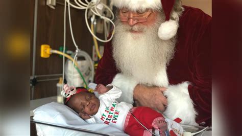 Santa Visits Nicu Babies For Their First Christmas In Livingston New