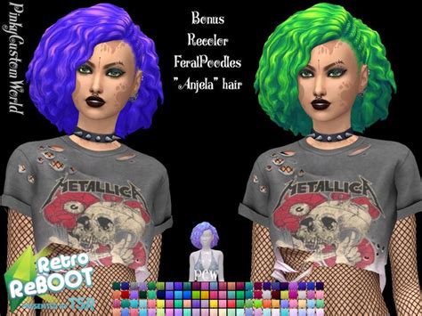 Inspired By The 80s Punk Rock Style Found In Tsr Category Sims 4