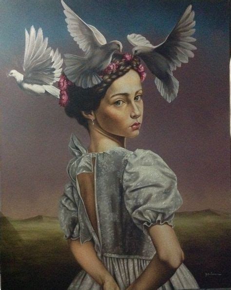 Gerardo Briones Montiel Portrait Art Surreal Art Female Art