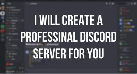 Make A Professional Custom Discord Server For You By Mathdelissen Fiverr