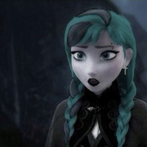 Anna Go Gothic Up In Here P Punk Disney Emo Disney Goth Disney