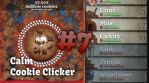 Calm Cookie Clicker Playthrough With Autoclicker 7 150 Millions