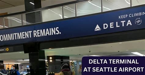 What Terminal Is Delta At Seattle Airport Guide