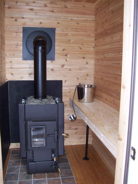 Wood Burning Sauna Stove Plans Image To U