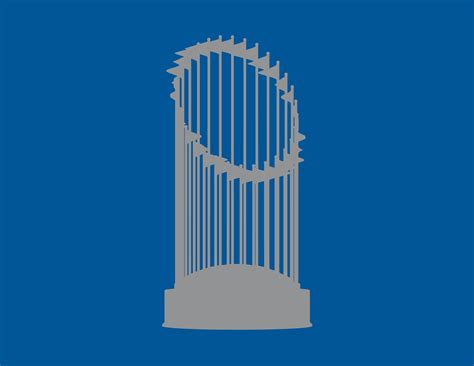 Mlb Trophy Vector Draw Public