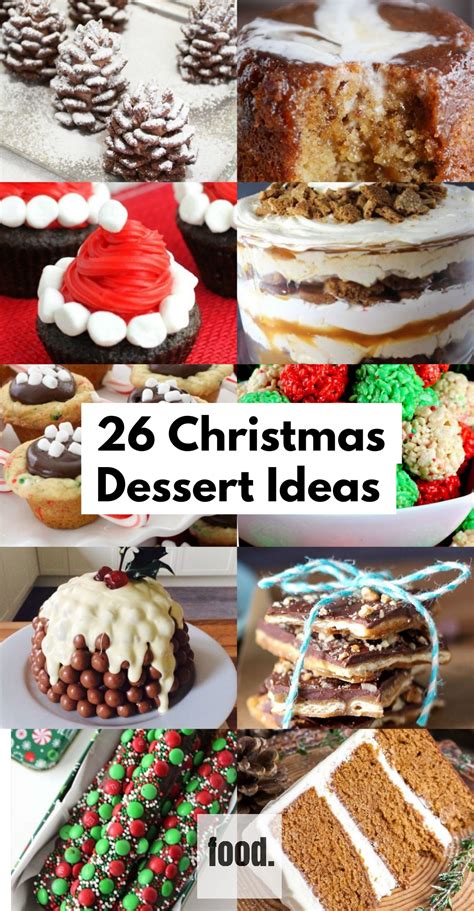 For when you care enough to send the very best. 26 Christmas Dessert Ideas - Food For Brain, Body and Soul | Christmas desserts, Desserts ...