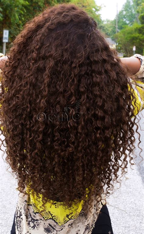Perfect Deep Curly Hair Extensions Onyc Curly Addiction 3b Faces