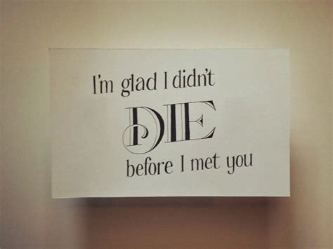 Glad I Met You Friend Quotes Quotesgram