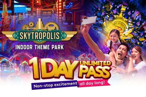 Skytropolis Ticket Genting Highlands Indoor Theme Park Dahcuti