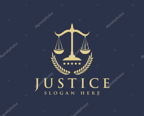 Giustizia Avvocato Logo Legge Logo Vettoriale Modelli Grafica