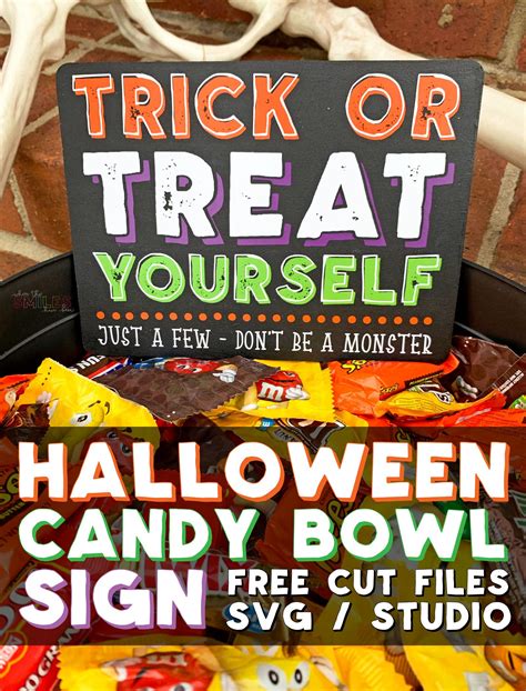Help Yourself Halloween Candy Sign Printable Printable Word Searches
