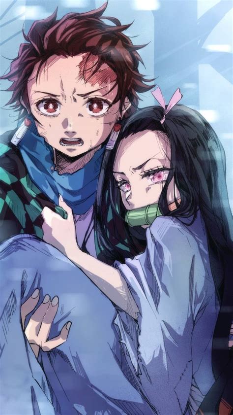 Tanjiro And Nezuko Iphone Wallpapers Wallpaper Cave