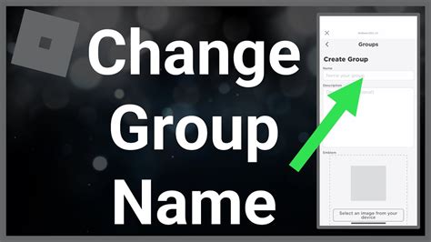 How To Change Roblox Group Name Youtube
