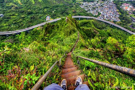 Stairway To Heaven Hdr Haiku Stairs By Myk Salonga Photo 43686782